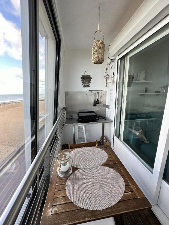La Plage - Appartement Vue Mer Courseulles-sur-Mer Luaran gambar
