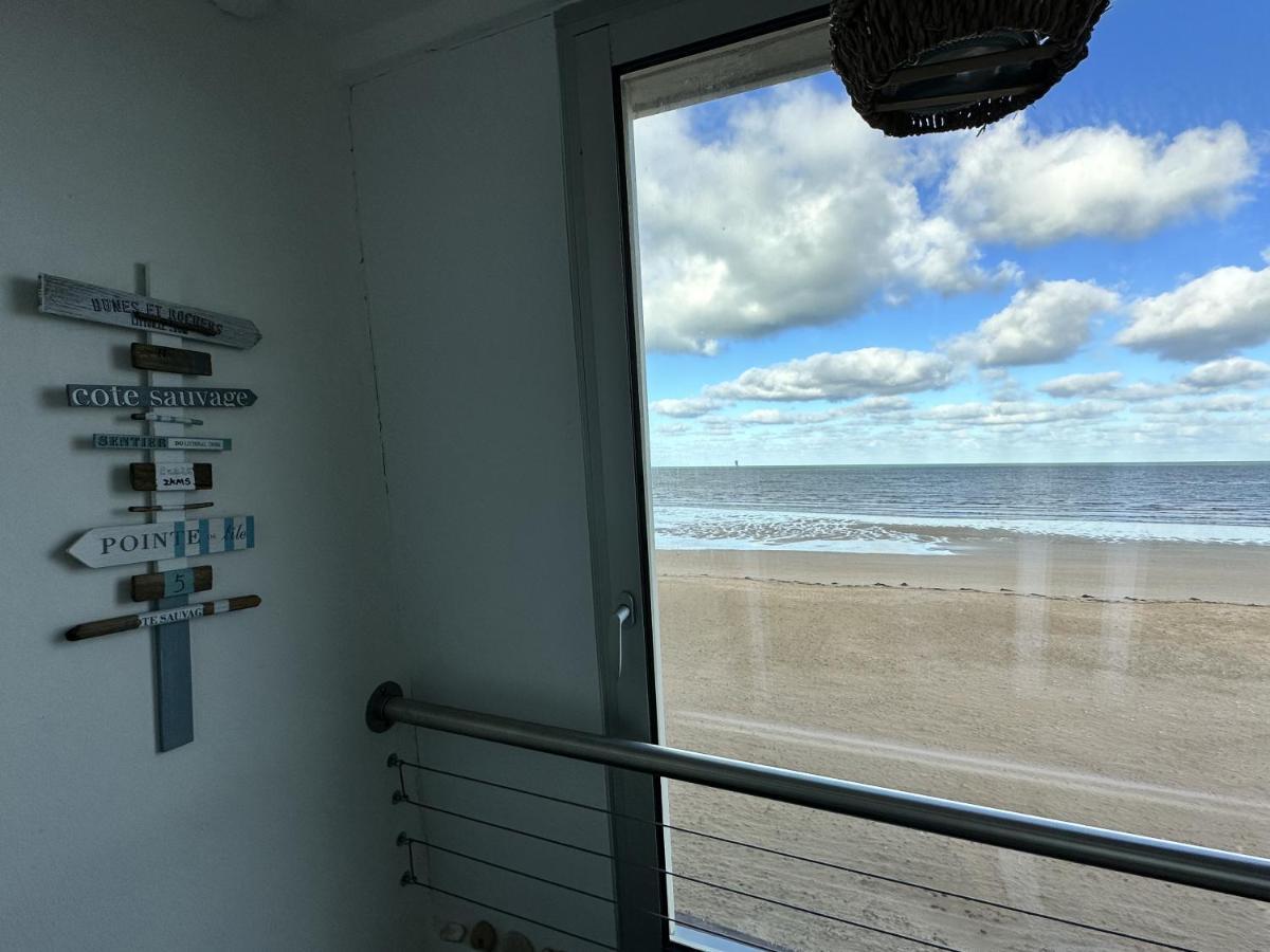 La Plage - Appartement Vue Mer Courseulles-sur-Mer Luaran gambar